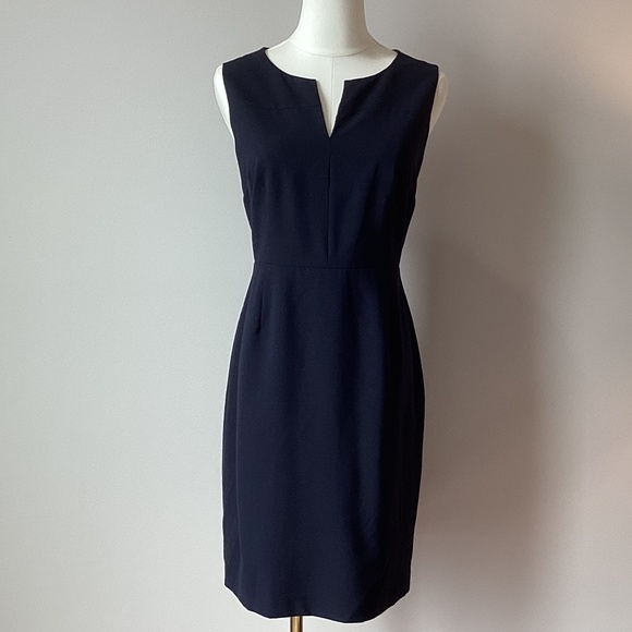 Anne Klein Suit Separates Petite Navy 3pc Suit - Jacket/Trousers/Sheath Dress - Picture 12 of 14